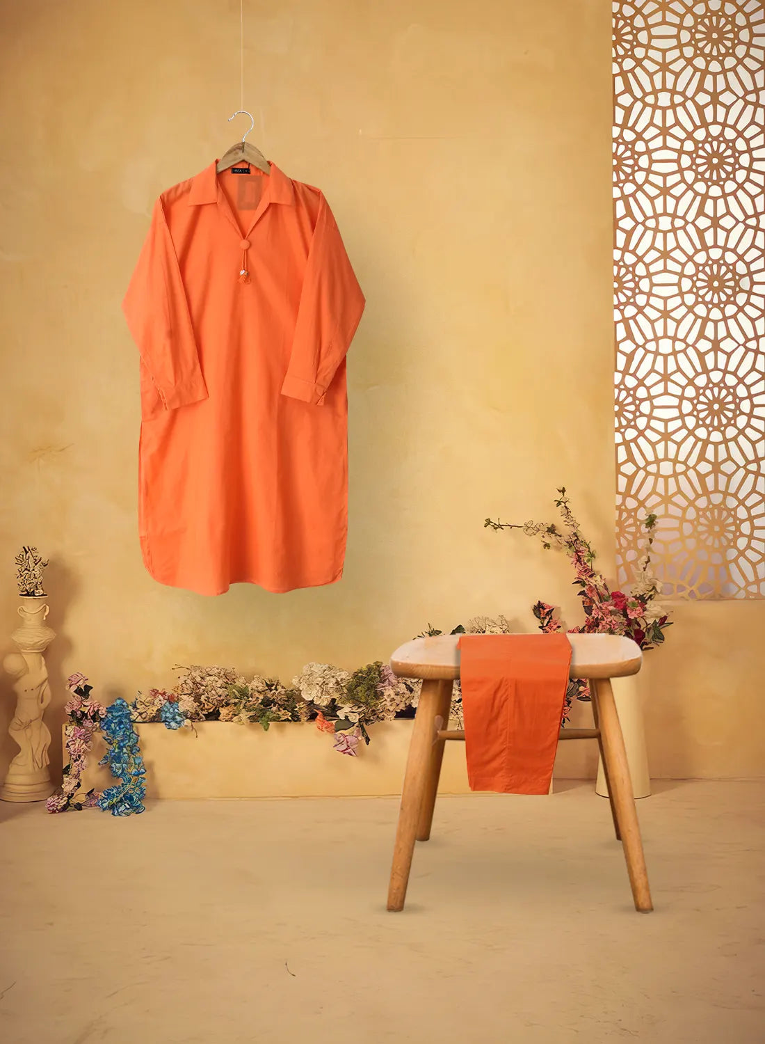 2 PIECE SOLID LAWN SUIT