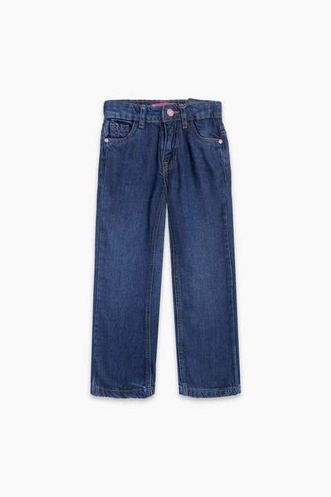 Denim Wide Leg Pant