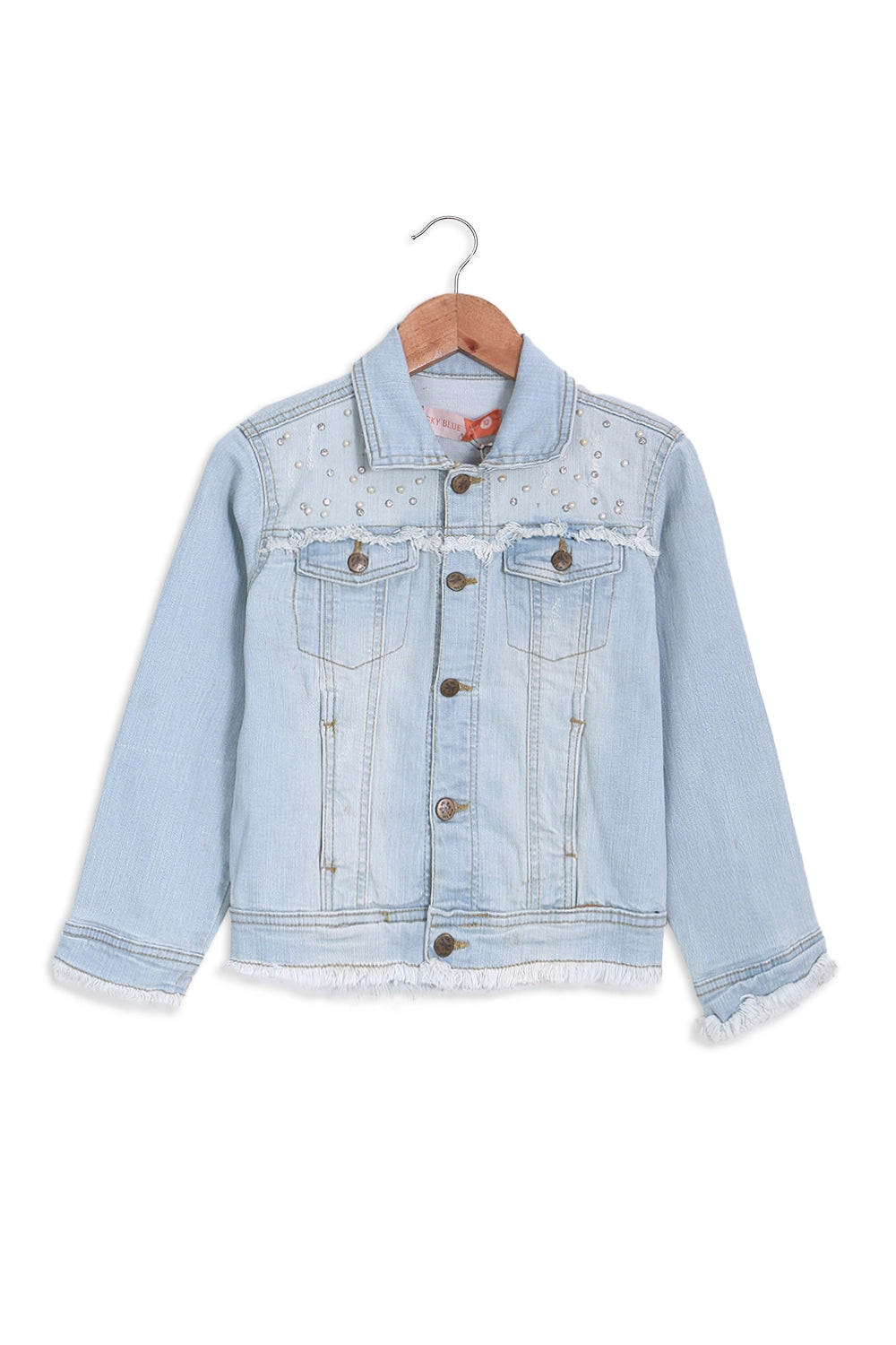 Blue on sale jacket girls