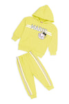 Girls Graphic 2-Piece Suit 12455 - Yellow