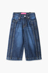 Denim Wide Leg Pant