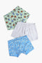 Boy Boxer Shorts Pack of 3 (Assorted)