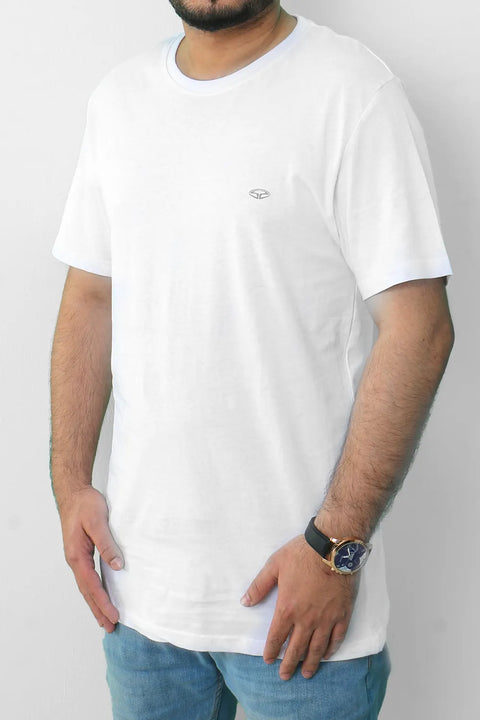 Men Soprani R-Neck Tee - White