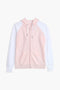 Women Zipper Hoodie (Brand: Bench) - Baby Pink