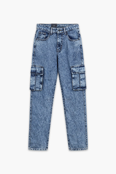 Denim Cargo Pant