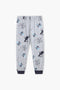Girls Branded Pajama - Grey