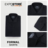 Men Formal Shirt High Quality SMF03 - Black
