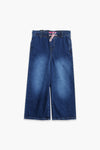 Denim Wide Leg Pant