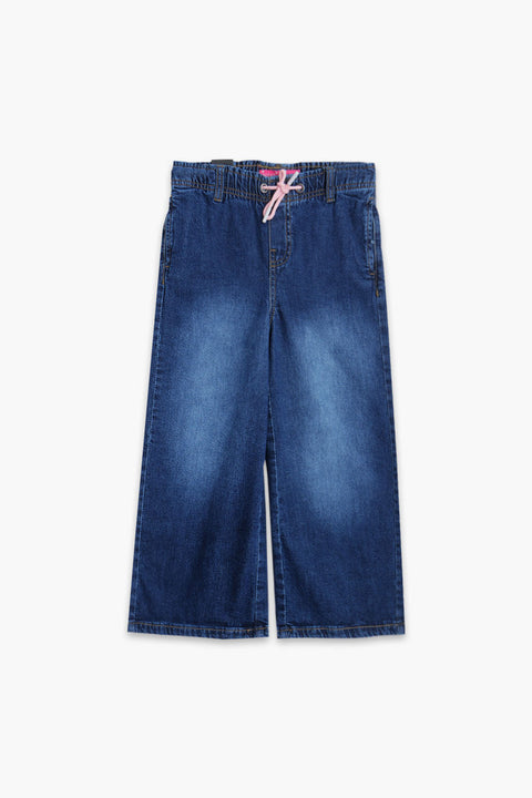 Denim Wide Leg Pant