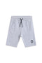 Boy Branded Short - Heather Grey