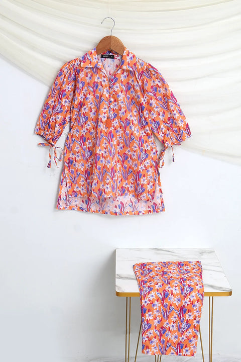 2 PIECE PRINTED LAWN SUIT