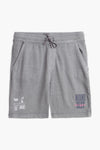 Men Branded Graphic Short - Grey