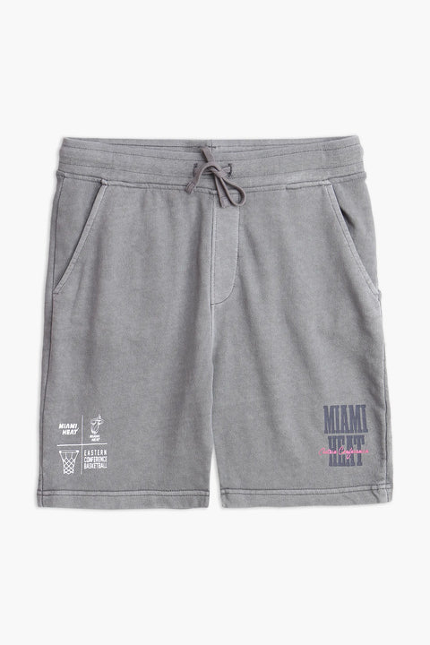 Men Branded Graphic Short - Grey