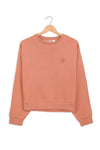 Women Branded Fleece Sweatshirt - Rust