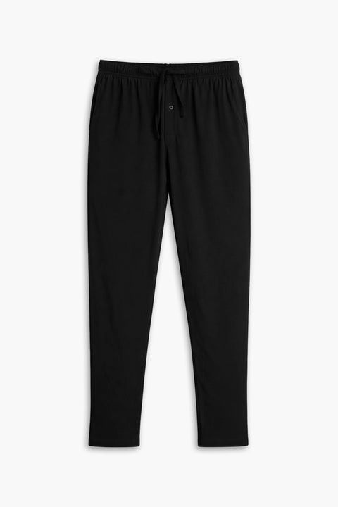 Men Branded Pajama - Black