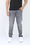 Men Branded Denim Jeans - Grey