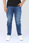 Man Petrol Denim Jeans - M/Blue