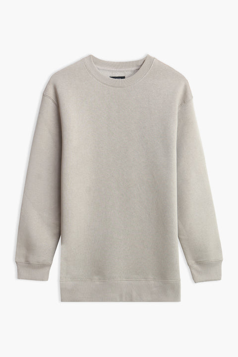 Men Branded Basic Sweatshirt - Fawn