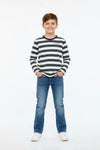 Boy Branded T-shirt F/S - Black and white