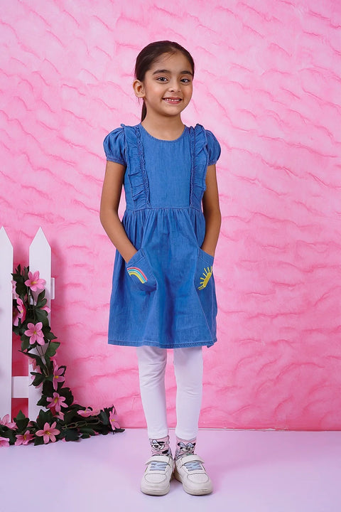 DENIM FROCK