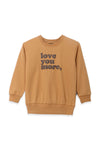 Boys Graphic V-Notch Sweatshirt BS-32- Rust