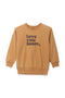 Boys Graphic V-Notch Sweatshirt BS-32- Rust