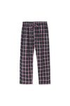 Men Checkered Loungewear Pajama SAMMLP-11 - Brown & Maroon