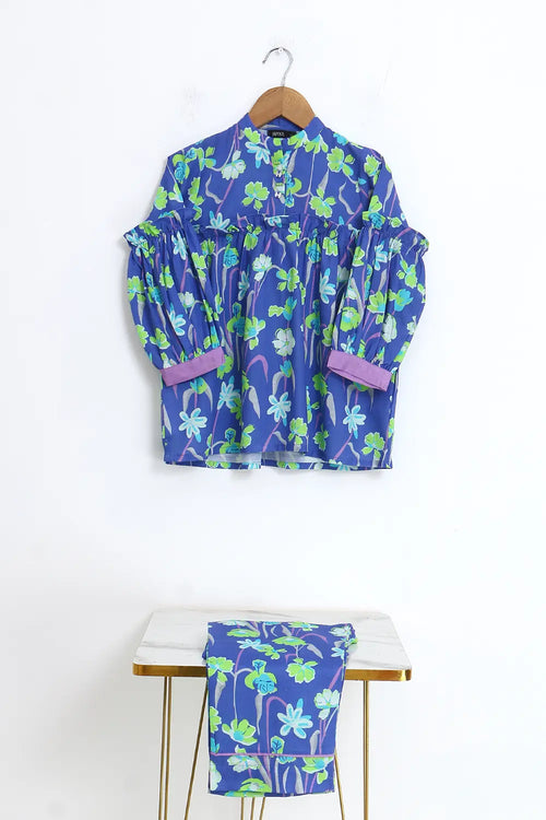 KHADDAR PRINTED SUIT