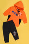 Boys Graphic 2-Piece Suit 1124-A - Orange