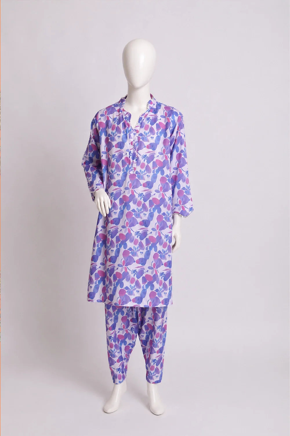 2 PIECE PRINTED LAWN SUIT