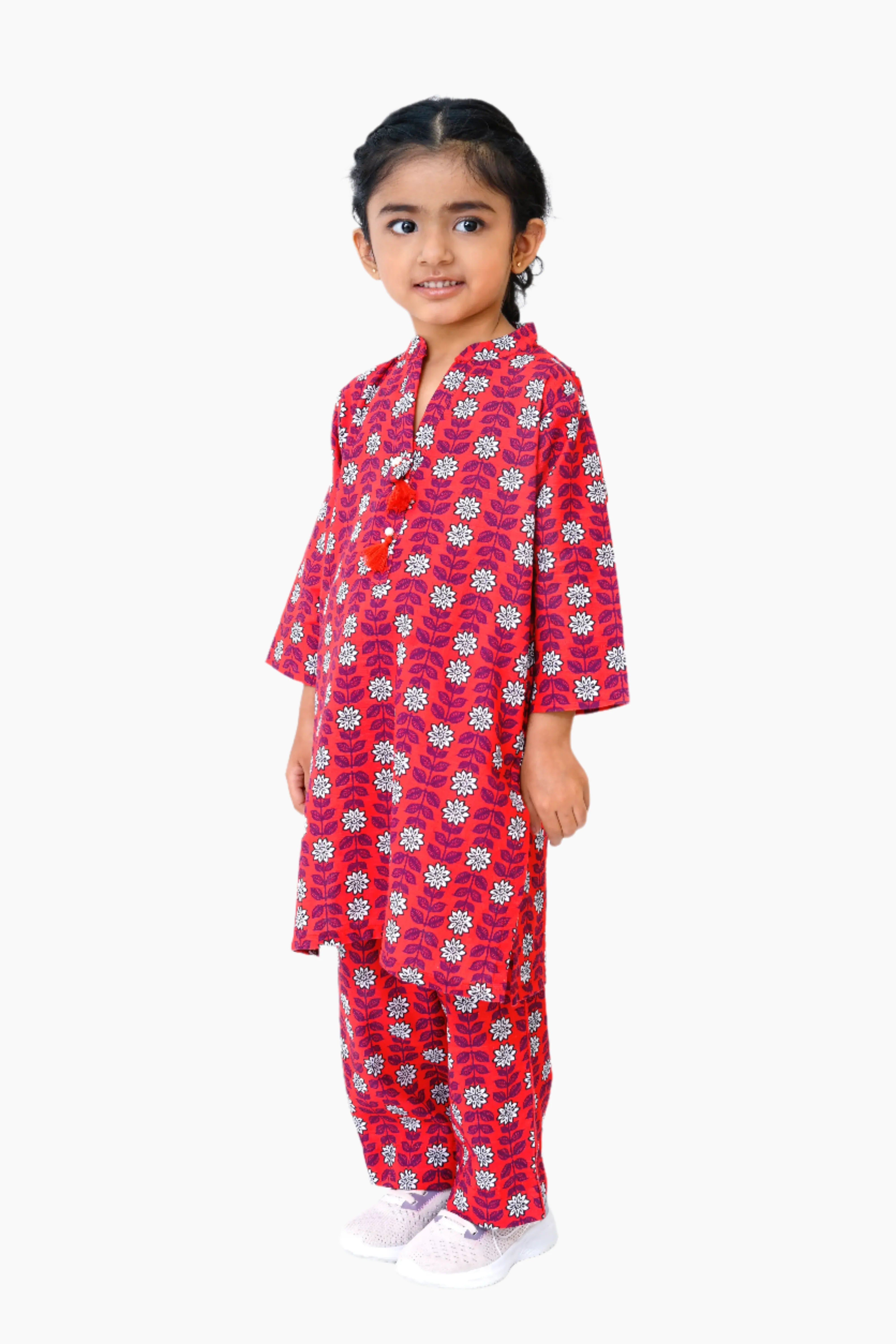 2 PIECE PRINTED KHADDAR SUIT
