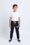 Boys Branded (zeeman) Fleece Trouser - navy