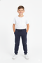 Boys Branded Fleece Trouser - Navy