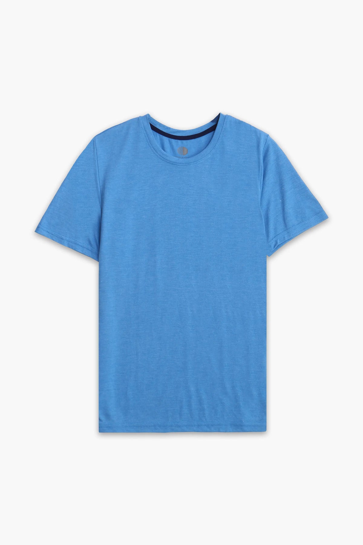 Men Branded R-Neck Tee - Blue