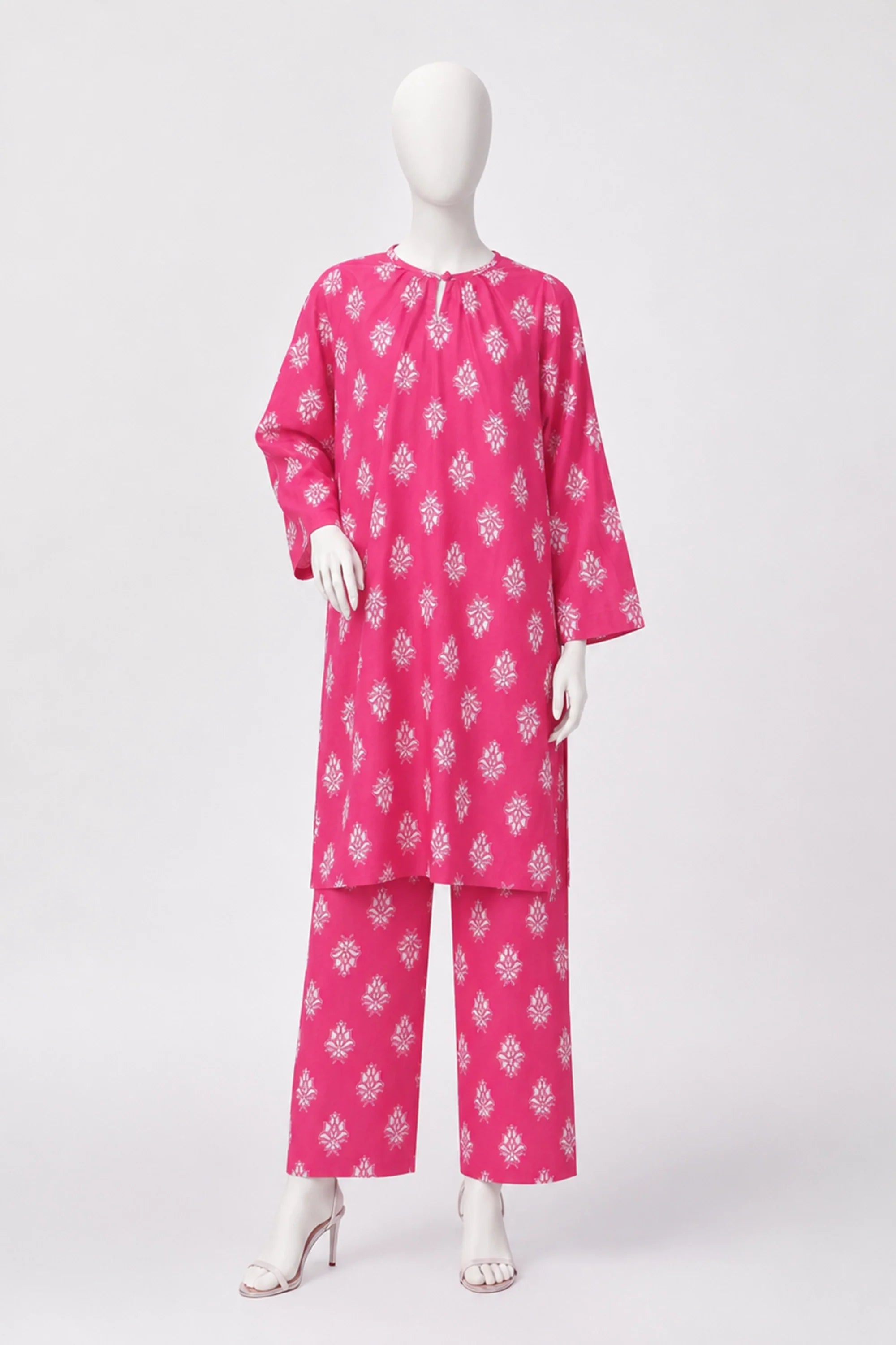 2 PIECE PRINTED LAWN SUIT