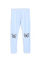 Girls Branded Graphic Legging - Blue