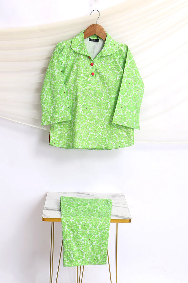 2 PIECE LAWN FUSION SUIT