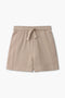 Boy Branded Short - Beige