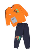 Boys Graphic 2-Piece Suit 03244 - Orange