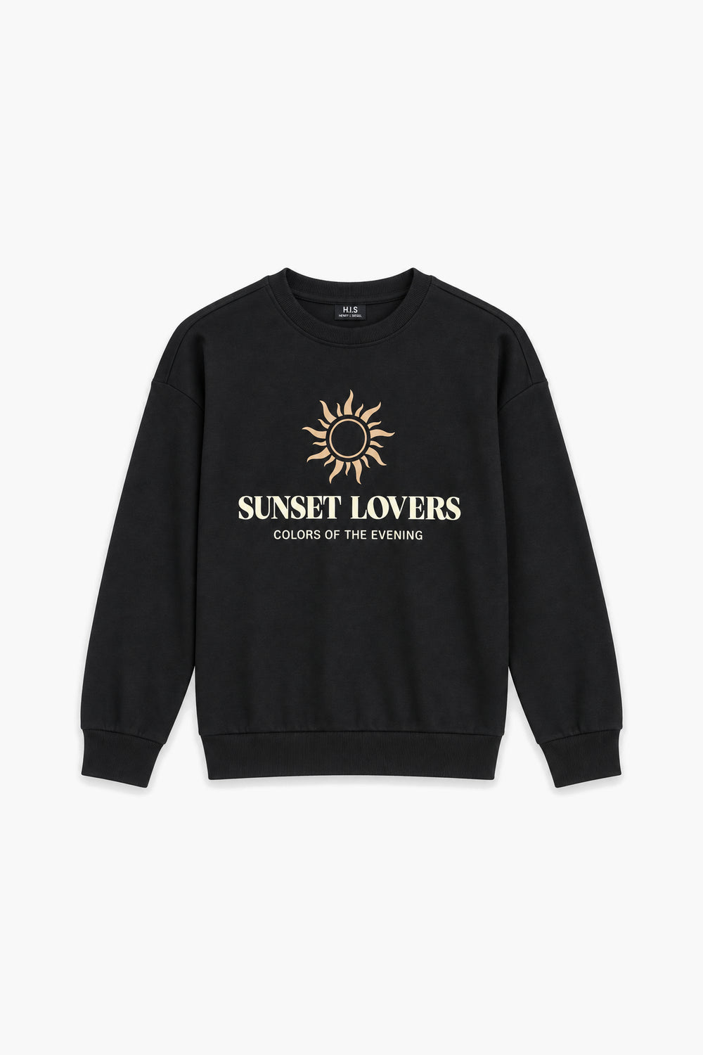 Women Branded Graphic Sweatshirt - Black