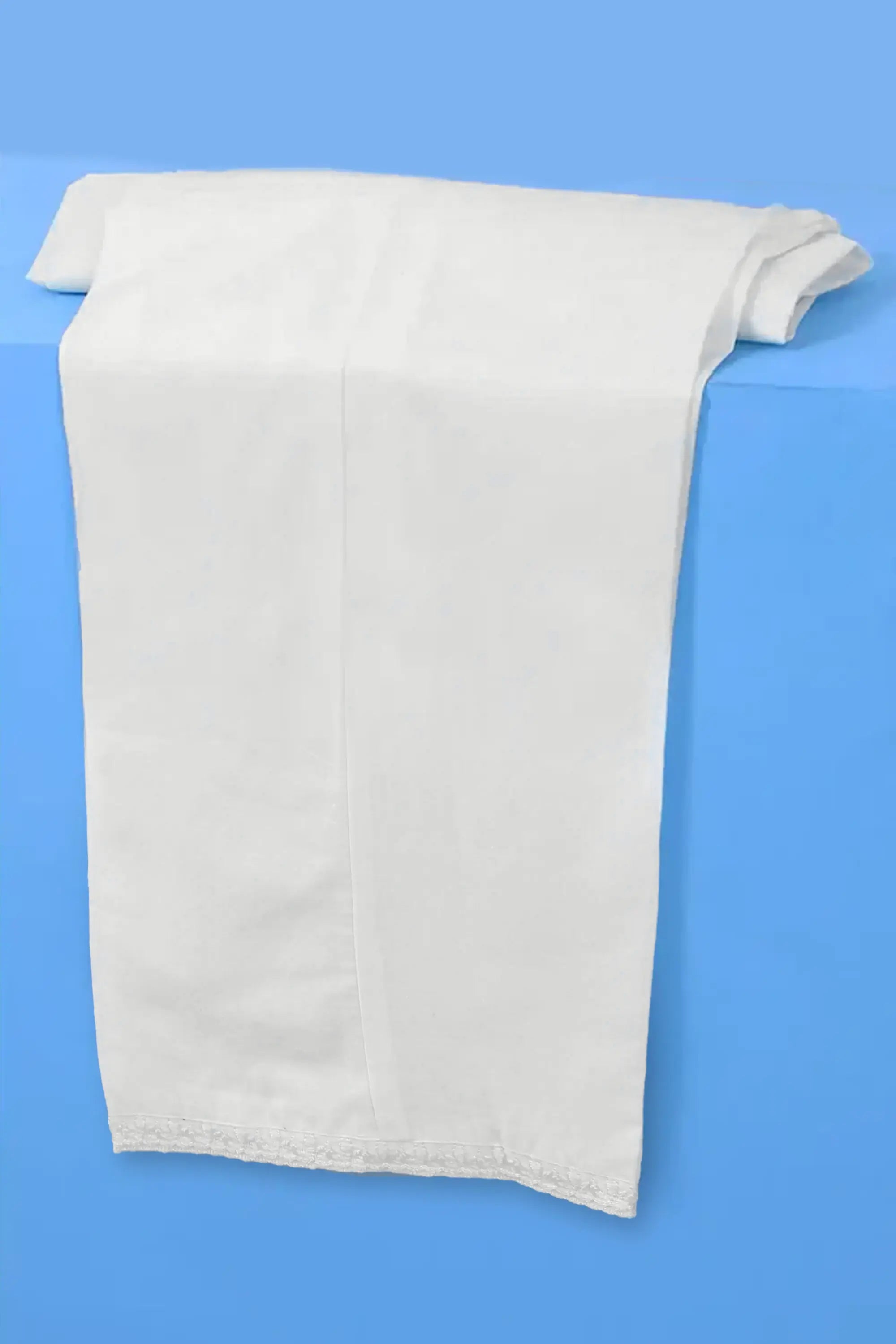 COTTON WIDE LEG TROUSER