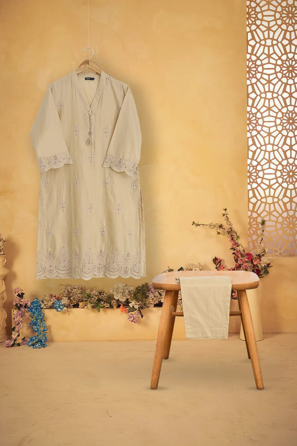 2 PIECE EMB LAWN SUIT