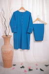 Women's Eastern Lawn 2-Piece Suit WS23-110 - Blue