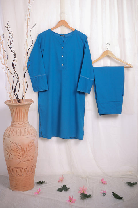 Women's Eastern Lawn 2-Piece Suit SW23-110 - Blue