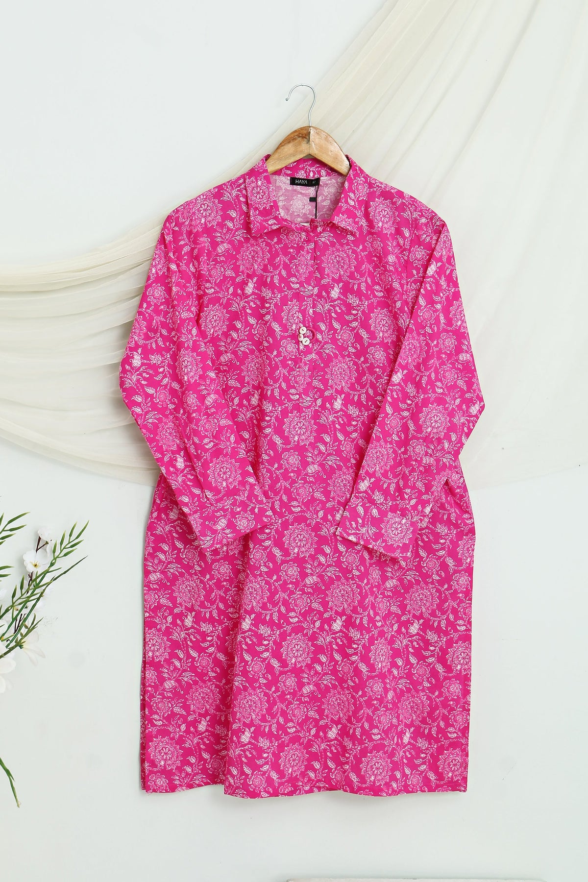 PRINTED LAWN SHIRT