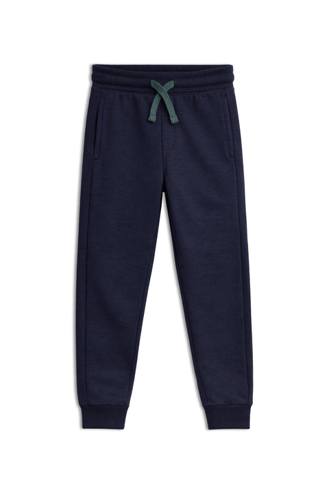 Boys Branded Fleece Trouser - Navy