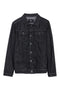 Men Denim Jacket HK00-1 - Black
