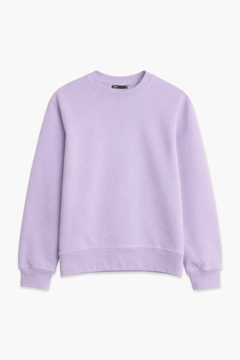 Women Branded Sweatshirt - Purple