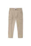 Men branded Cargo Trouser - Fawn