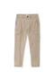 Men branded Cargo Trouser - Fawn